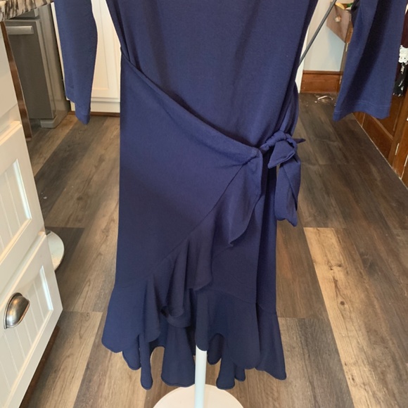 Trinhnology ruffle bottom wrap‎ dress. Worn once. - Picture 2 of 5
